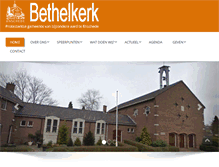 Tablet Screenshot of bethelkerk-enschede.nl